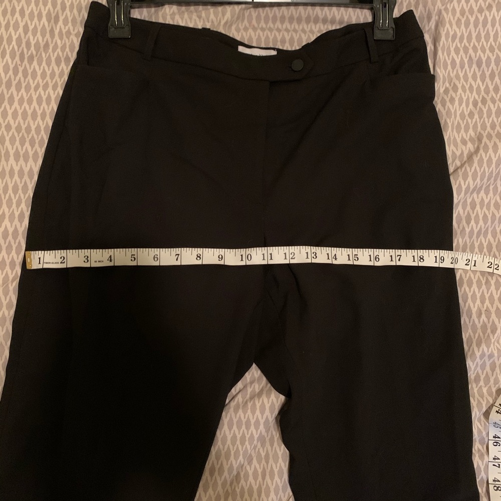 Black Calvin Klein Slacks/Trouser - Picture 6 of 9